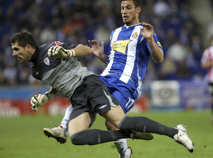 Nel gennaio 2010 in maglia Espanyol (Epa)